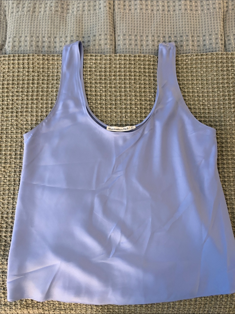 Abercrombie & Fitch Light Lilac Scoop Neck Tank - Women's